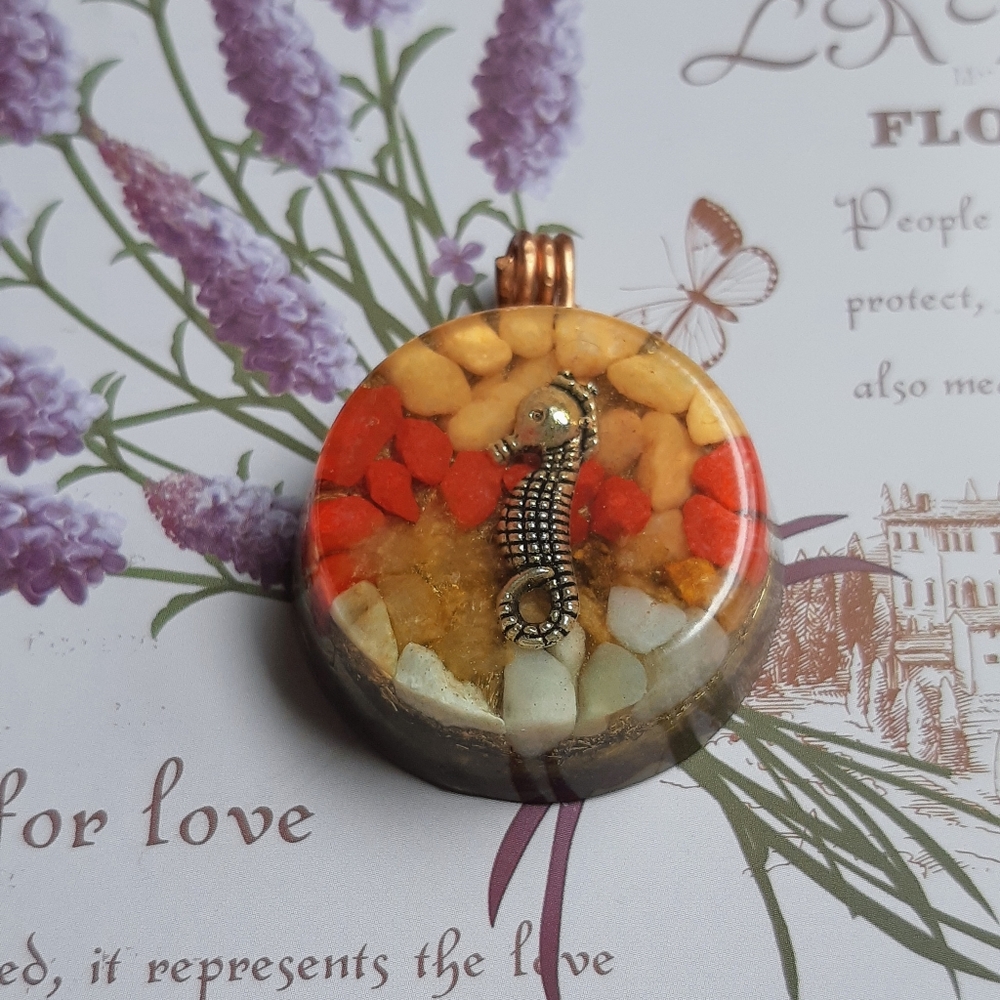 Seahorse_Orgonite